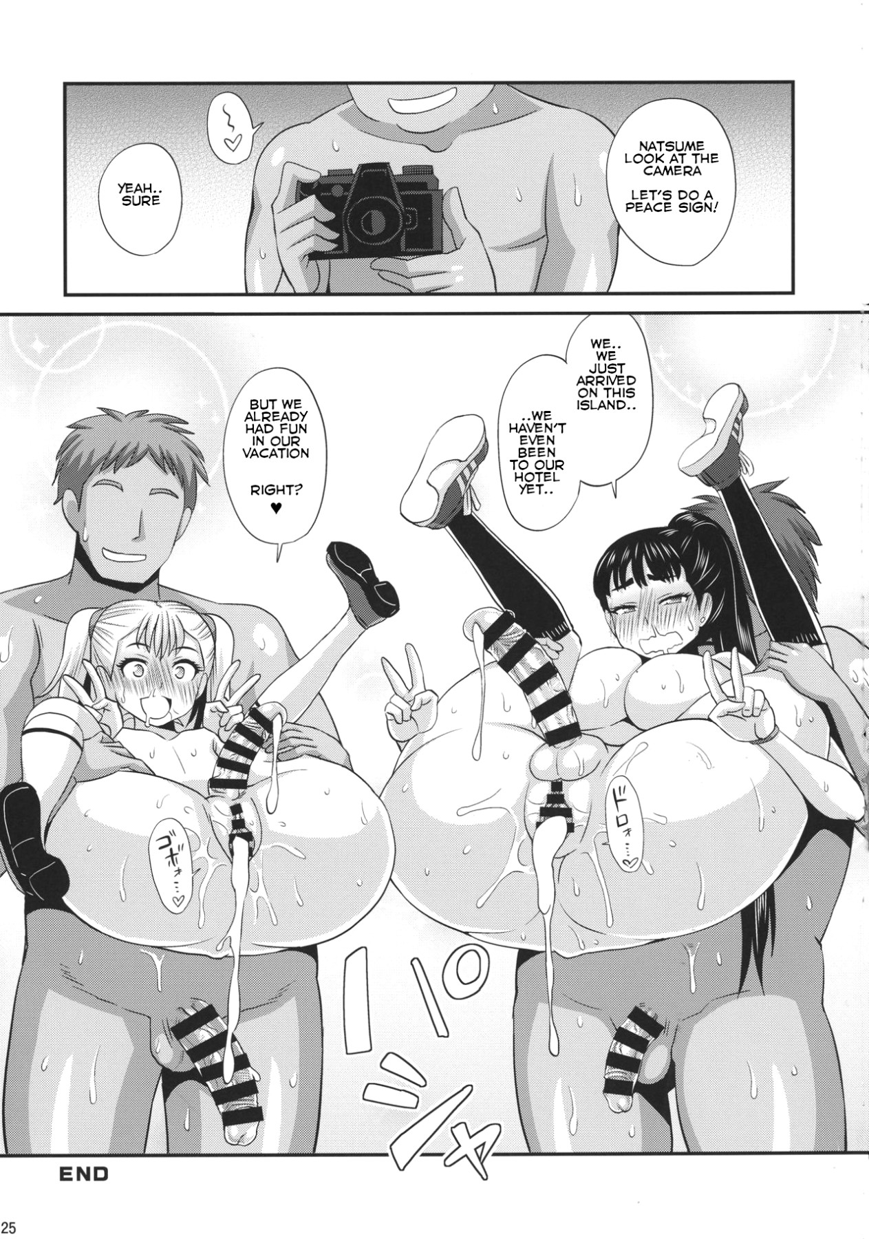 Hentai Manga Comic-Futanari Nudist Vacation-Read-23